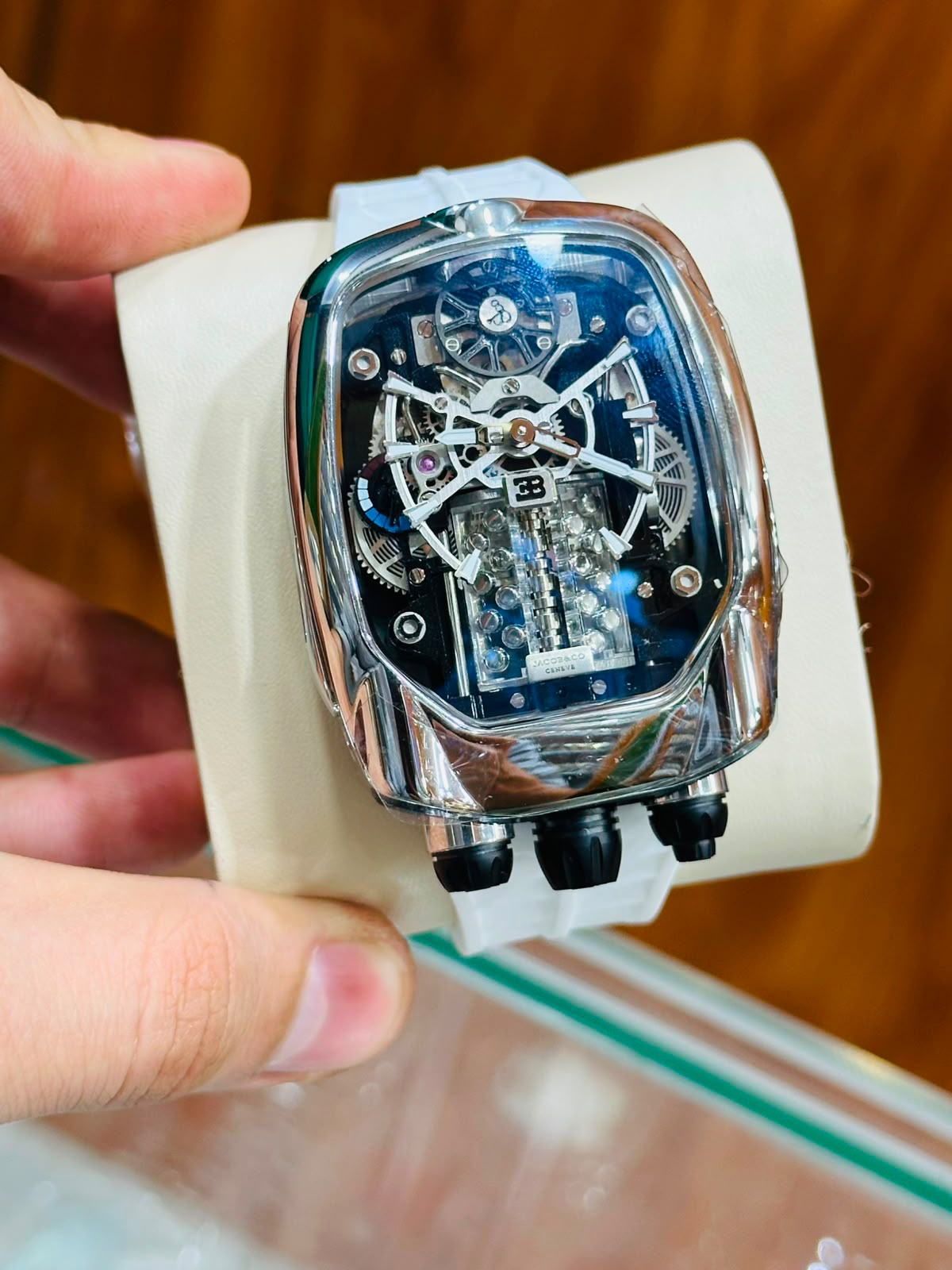Bugatti Chiron Inspired Skeleton Luxury Watch